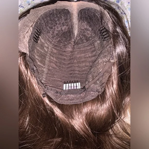 Chelsey Smith Crowns “Selma Dipped” Ombre Platinum blonde Wig - Picture 7 of 8